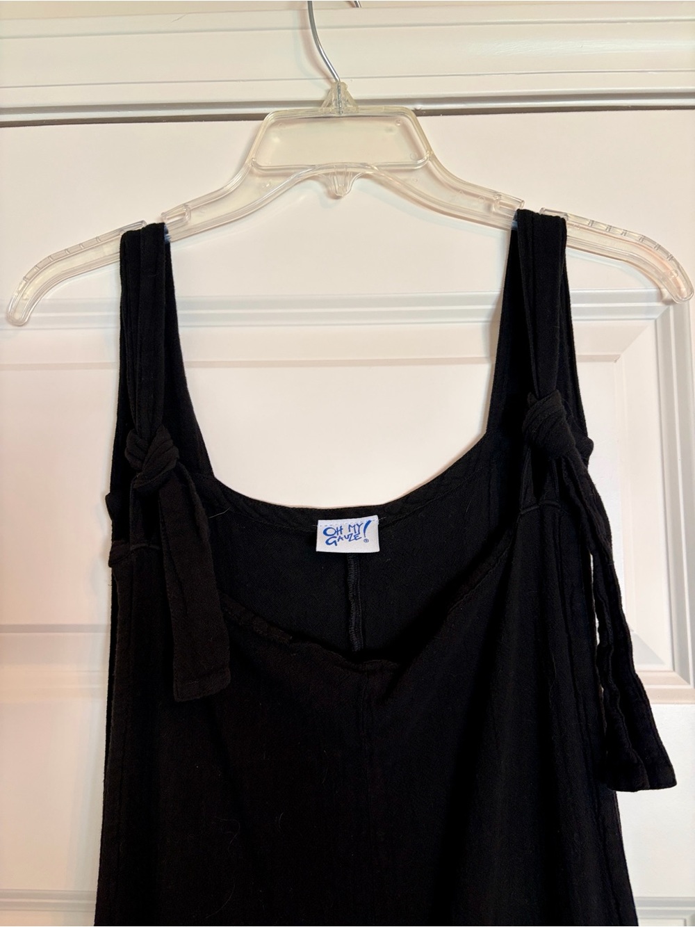 Oh My Gauze! Black Wide-Leg Jumpsuit - Picture 4 of 5